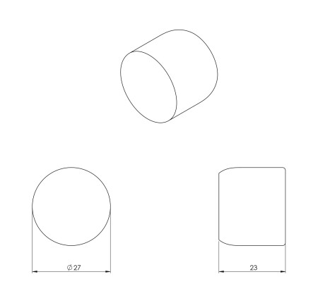 Zestaw WC MP PUNTO - Klucz WC (OLM - Złoty mat)
