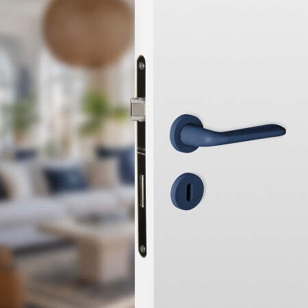 Okucia drzwiowe MP VM - SNAPP - R (Niebieski mat)