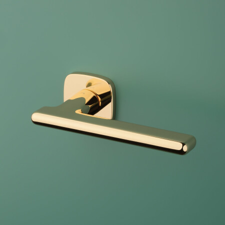 Okucia drzwiowe MP AS - MARANTA - QR 7S (OLV - Mosiądz lakierowany polerowany)