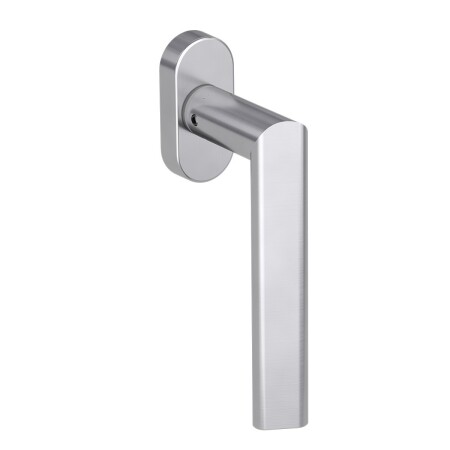 Klamka okienna euro MP GK - DK - TRI 134 - R (BN - Stal nierdzewna szczotkowana)