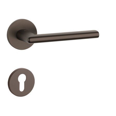 Okucia drzwiowe MP KALMIA - R 7S (HNM - Brąz matowy)