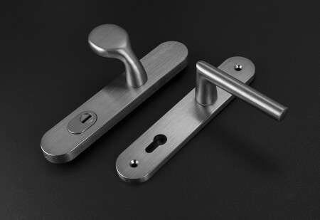 Okucia zabezpieczające MP MPK - SECURO A01 PLUS - SO FAVORIT (F9 - Stal nierdzewna anodowana) - z osłoną