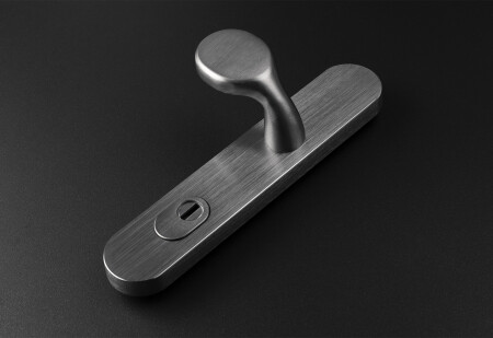 Okucia zabezpieczające MP MPK - SECURO A01 PLUS - SO M1 FAVORIT (F9 - Stal nierdzewna anodowana) - z osłoną