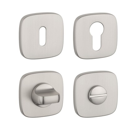 Rozeta drzwiowa MP AS - QR 7S (NP - Nikiel perłowy)