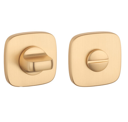 Rozeta drzwiowa MP AS - QR 7S (OLS - Mosiądz szczotkowany)