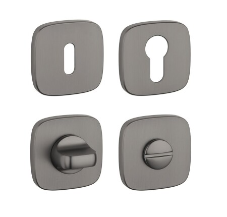 Rozeta drzwiowa MP AS - QR 7S (T - Tytan)