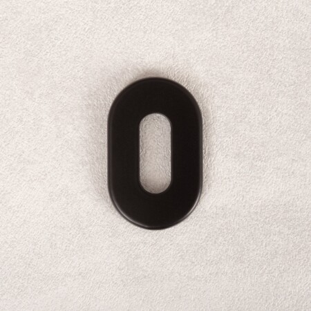 Rozeta drzwiowa MP VM - 4UOR (BS - Czarny mat)