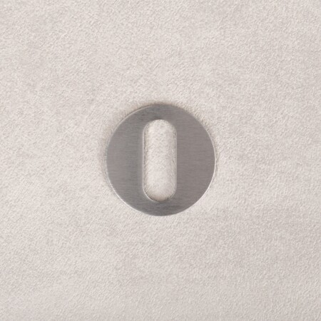 Rozeta drzwiowa MP VM - 1R (OCS - chrom szczotkowany)