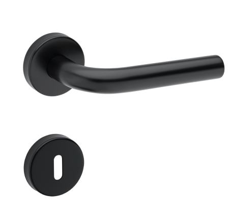 Okucia drzwiowe MP TI - MONA - R AP 2001 (BS - Czarny mat)