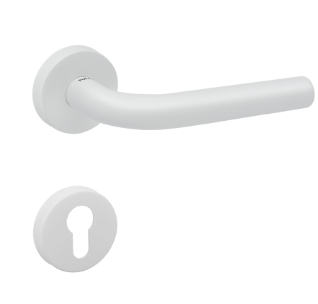 Okucia drzwiowe MP TI - MONA - R AP 2001 (WS - Biały mat)