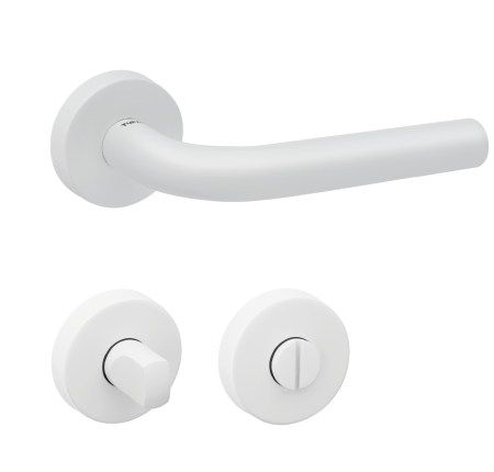 Okucia drzwiowe MP TI - MONA - R AP 2001 (WS - Biały mat)