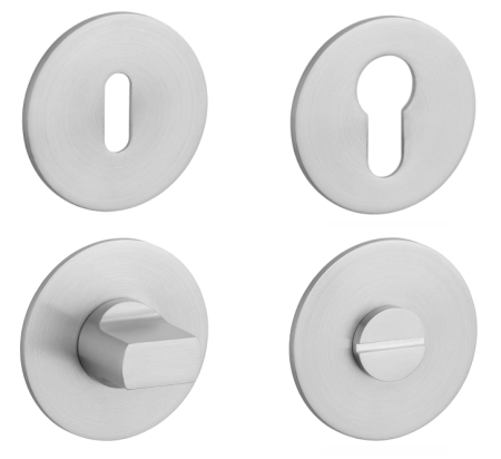 Rozeta drzwiowa MP SH - R 3SM (BN - Stal nierdzewna szczotkowana)