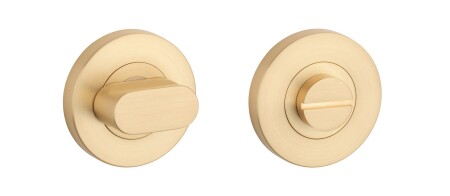 Rozeta drzwiowa MP SH - R PRO 8 MM (OLS - Mosiądz szczotkowany)