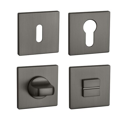 Rozeta drzwiowa MP AS - HR 5S (ANT.M PVD - Antracyt matowy PVD)