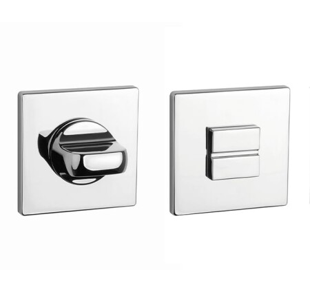 Rozeta drzwiowa MP AS - HR 5S (OC - Chrom błyszczący)