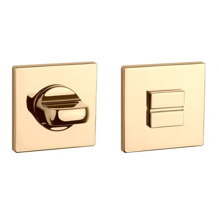 Rozeta drzwiowa MP AS - HR 5S (OLV - Mosiądz lakierowany polerowany)