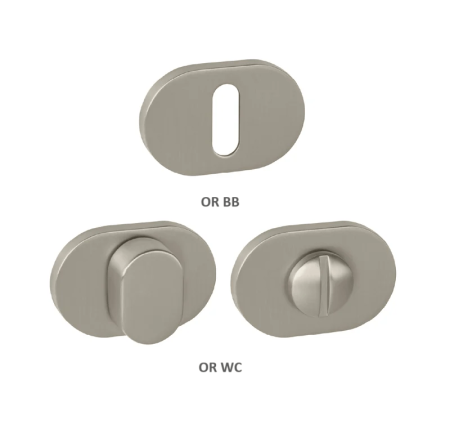 Rozeta drzwiowa MP MPK - IMPRESSA - OR (NP - Nikiel perłowy)