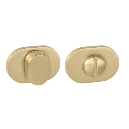 Rozeta drzwiowa MP MPK - IMPRESSA - OR (OLS - Mosiądz szczotkowany)