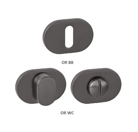 Rozeta drzwiowa MP MPK - IMPRESSA - OR (T - Titanium)