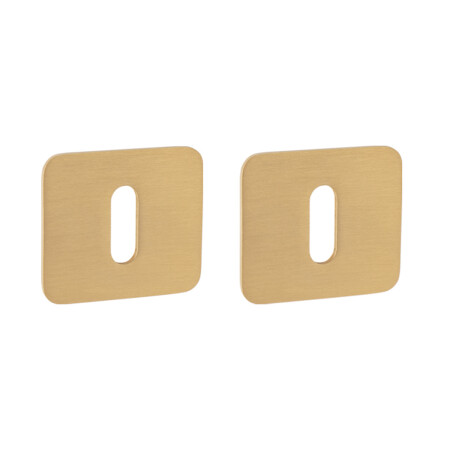 Rozeta drzwiowa do MP GK - ONE - klamka HR (OLS - Mosiądz szczotkowany)