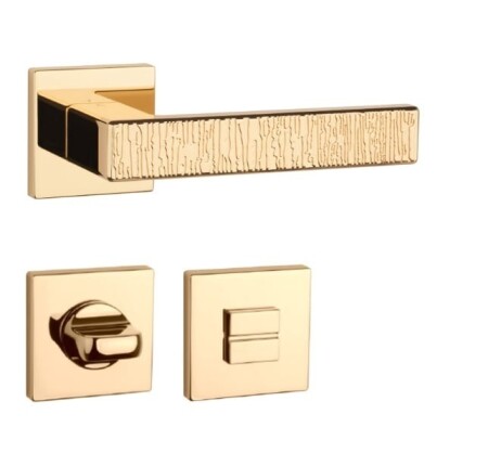 Okucia drzwiowe MP AS - AMARYLIA - HR 7S (OLV - Mosiądz lakierowany polerowany)