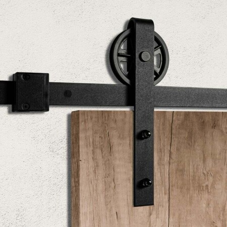 System przesuwny MP VINTAGE 1 z szyną 2m (BS - Czarny mat)