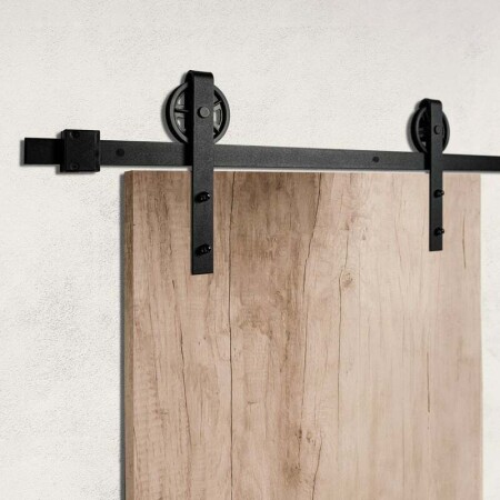 System przesuwny MP VINTAGE 1 z szyną 2m (BS - Czarny mat)