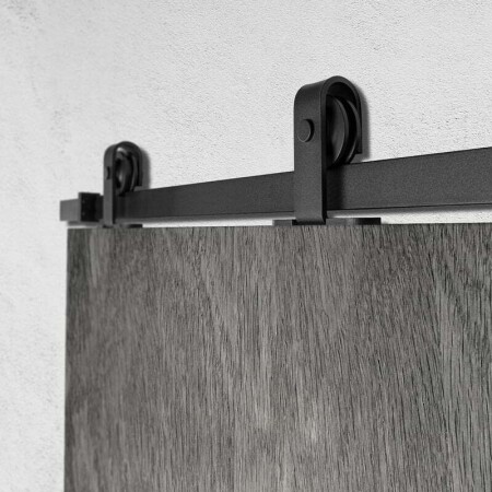 System przesuwny mp VINTAGE 3 z szyną 2m (BS - Czarny mat)