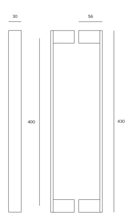 Klamka MP JNF - IN.07.153.D (TCO - Tytanowo-miedziana)