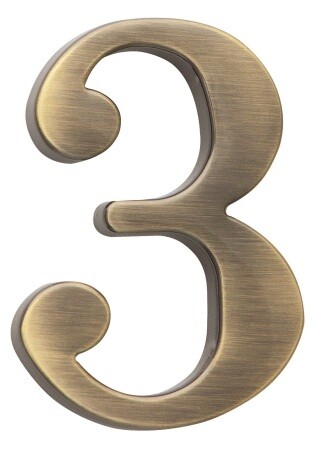 Numery domów COBRA - 10 cm (OFS)