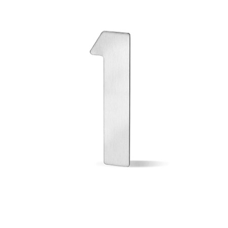 Numery elewacyjne ACT - 12 cm (STAL NIERDZEWNA)