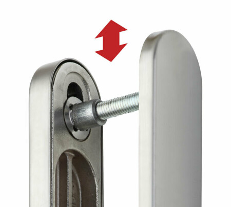 Okucia zabezpieczające ROSTEX RX 802-50 SOLID 3 klasa (STAL NIERDZEWNA MATOWA)