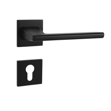 Okucia drzwiowe MP Junior HR 4140Q 5 S (BS - Czarny mat)