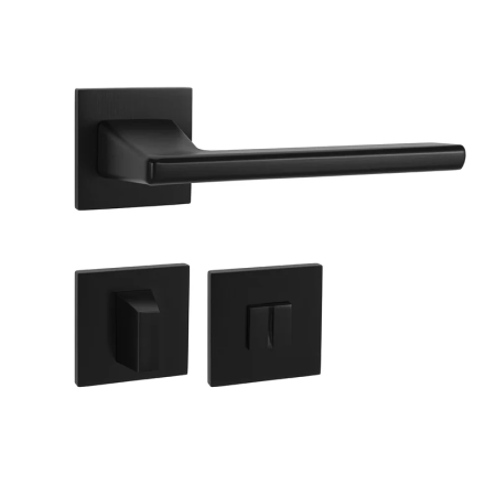 Okucia drzwiowe MP Junior HR 4140Q 5 S (BS - Czarny mat)