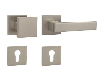 Okucia do drzwi MP HIT HR SQ6 (NP - Nikiel perła)