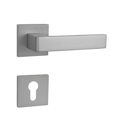 Okucia do drzwi MP HIT HR SQ6 (OCS - Chrom szczotkowany)