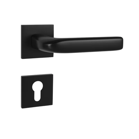 Okucia drzwiowe MP TI - IDEAL - HR 4162Q 5S (BS - Czarny mat)
