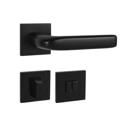 Okucia drzwiowe MP TI - IDEAL - HR 4162Q 5S (BS - Czarny mat)