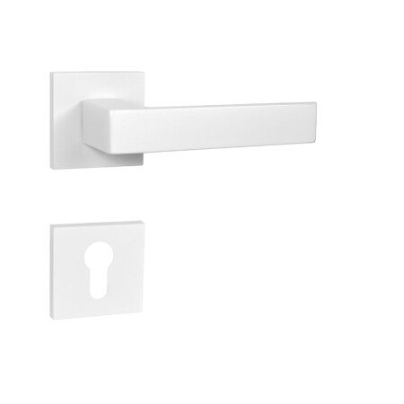 Okucia drzwiowe MP HIT HR SQ6 (WS - Biały mat)