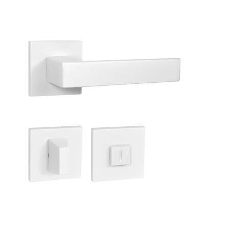 Okucia drzwiowe MP HIT HR SQ6 (WS - Biały mat)