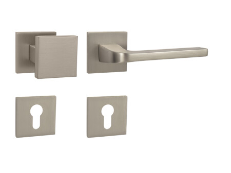 Okucia drzwiowe MP - VIVA - HR SQ6 (NP - Nikiel perła)