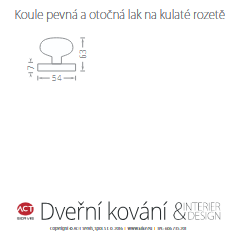 Kula lakierowana ACT (BIAŁA)