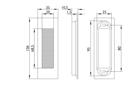 Muszle TWIN HS PORTÁL HR H 3653 (E)