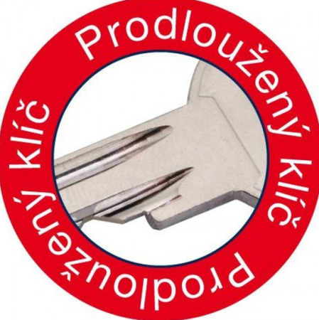 Cylinder z gałką budowlaną EURO Plus 5-pozycyjny - EP.K30/30.NI