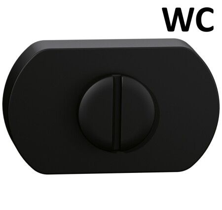Okucia drzwiowe TWIN ALLEGRA 1618 (CM - WYPEŁNIENIE CZARNE)