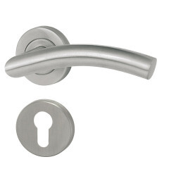 Okucia drzwiowe HOLAR z rozetą okrągłą MT 05 (stal nierdzewna)