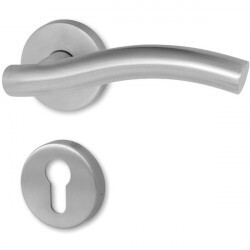 Okucia drzwiowe HOLAR z rozetą okrągłą MT 10 (stal nierdzewna)