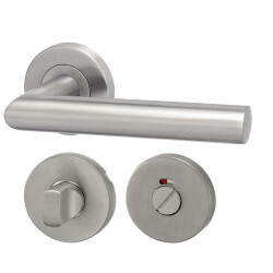 Okucia drzwiowe HOLAR z rozetą okrągłą MT 11 (stal nierdzewna)