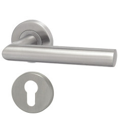 Okucia drzwiowe HOLAR z rozetą okrągłą MT 11 (stal nierdzewna)