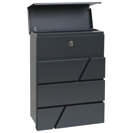 Skrzynka pocztowa RICHTER BK.524.AM (matowy antracyt)